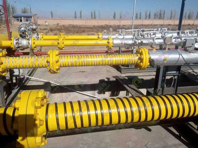 山西應縣煤氣站管道保溫采用環瑞伴熱帶技術